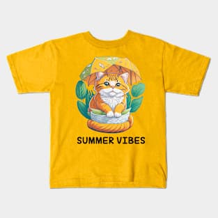 Summer vibes Kids T-Shirt